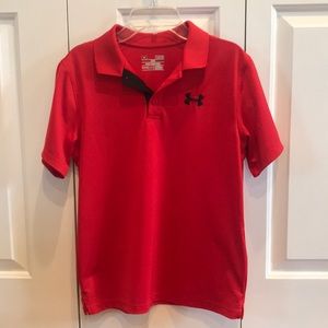 Boys Under Armour Polo Shirt